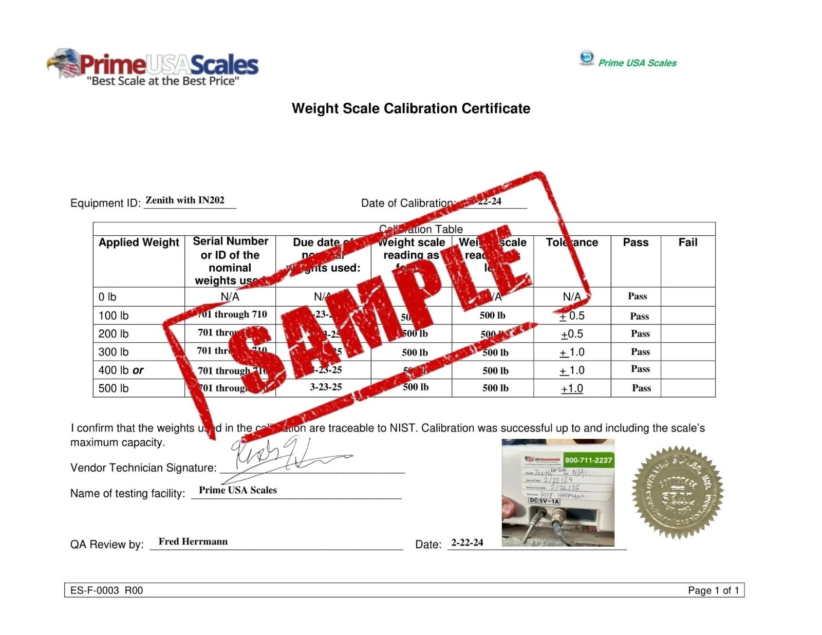 US-CSK-2K Hanging Scale (S-Type) tension & compression 2,000 lb with Printer