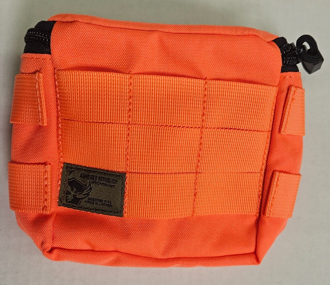 AR500 Orange Shot Shell Pouch with MOLLE