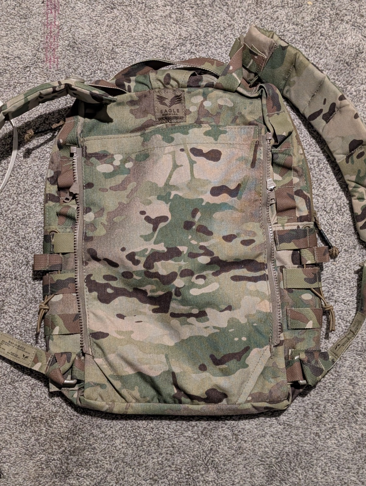 Eagle Industries Modular Assault Pack MAP V2 Zip-on w/Straps Multicam New USGI
