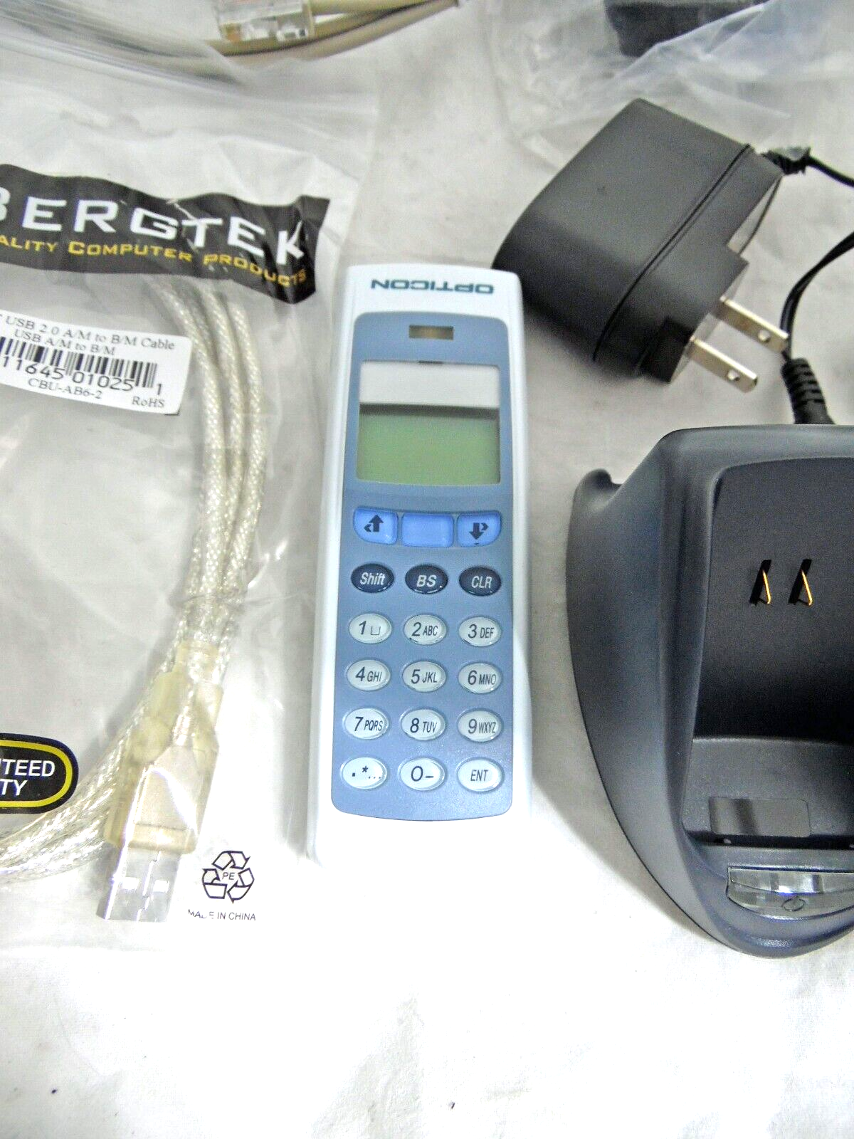 New Opticon OPL-9728-KIT 1mb Data Collection Portable Barcode Scanner NB