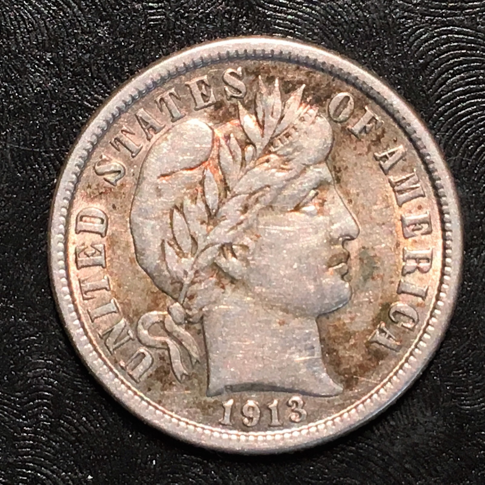 1913 Barber Dime - High Quality Scans #G685