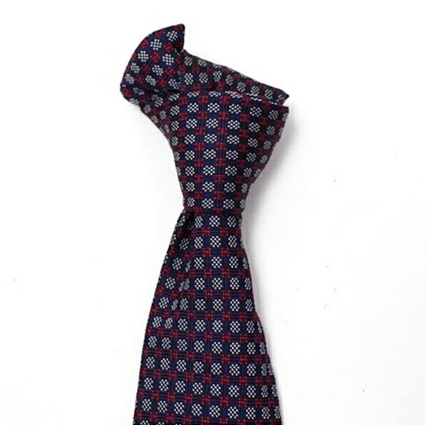 HERMES Silk Tie H Pattern Check