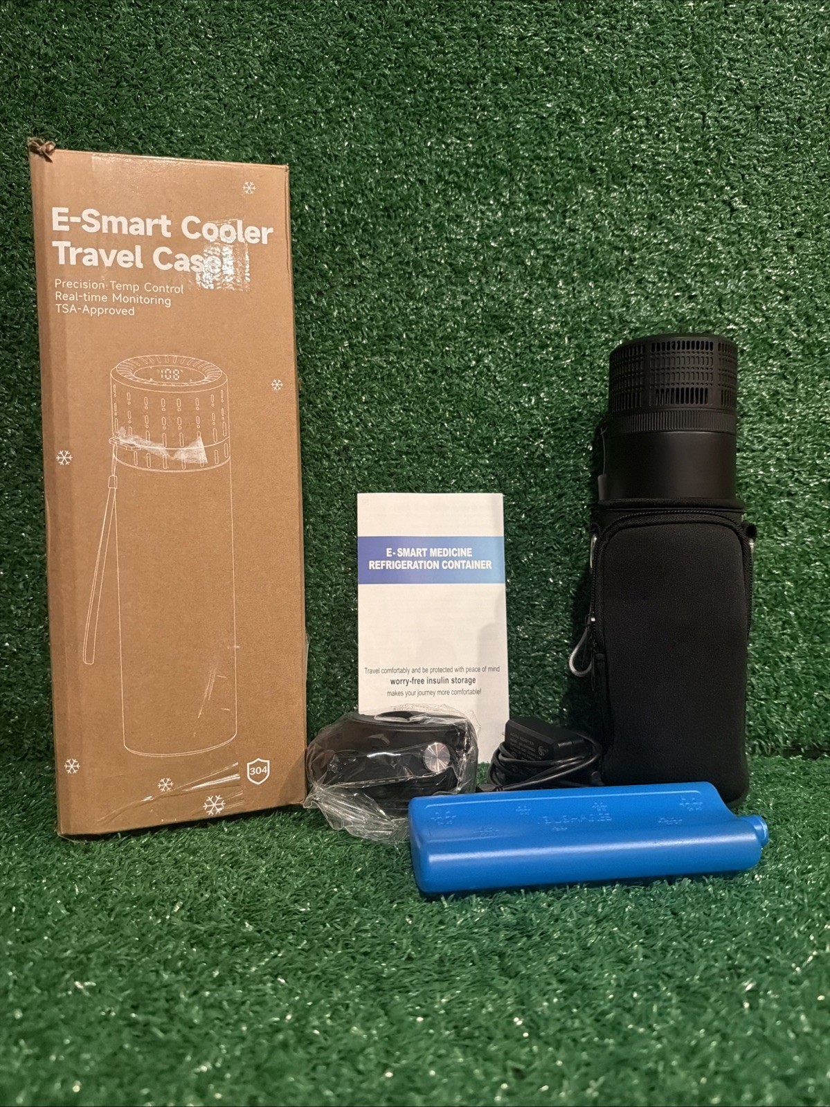 Electric Insulin Cooler Travel Case, USB Charger & Biogel Ice Box - Unlimited...