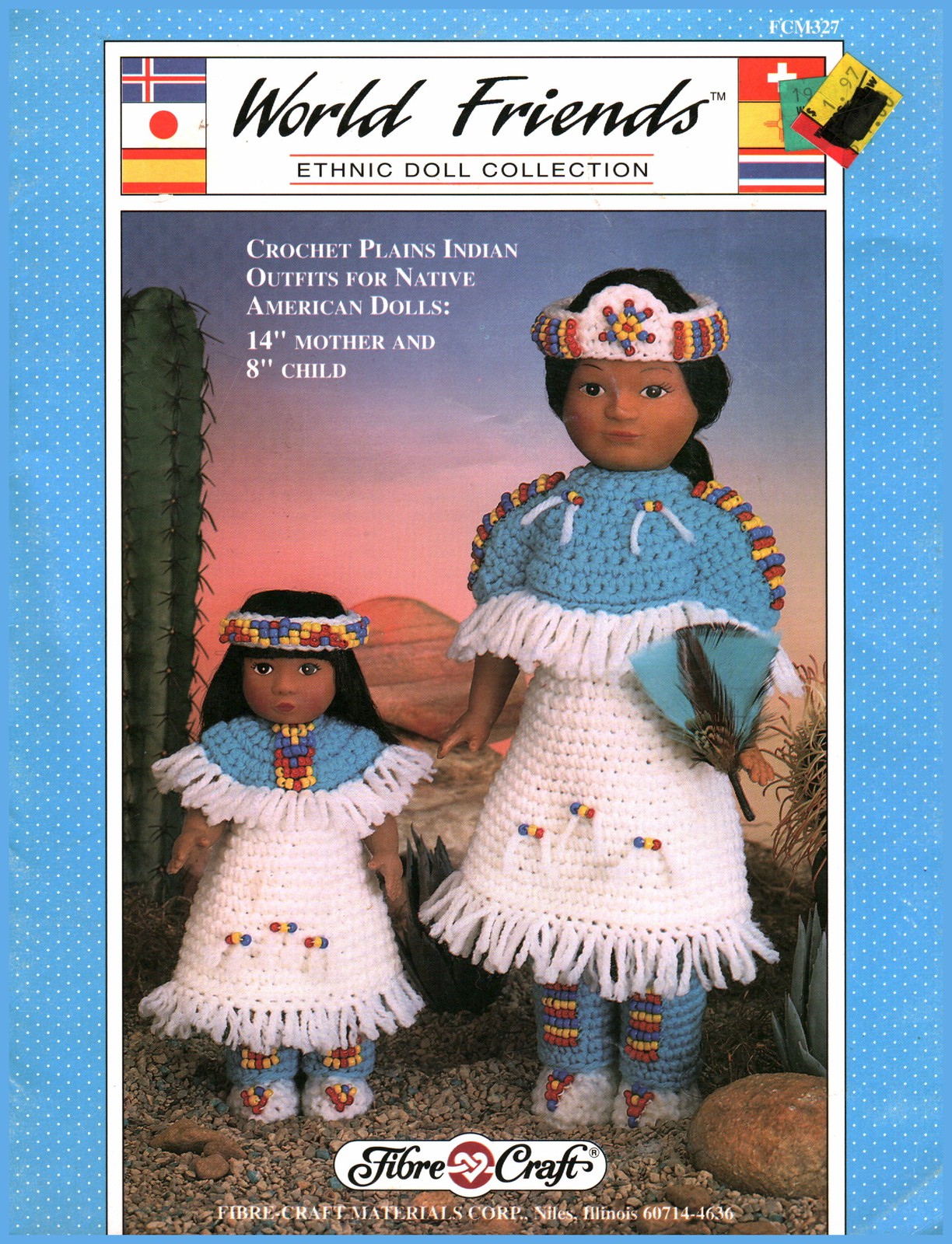 Plains Indians World Friends Ethnic Doll Collection | Fibre Craft FCM327