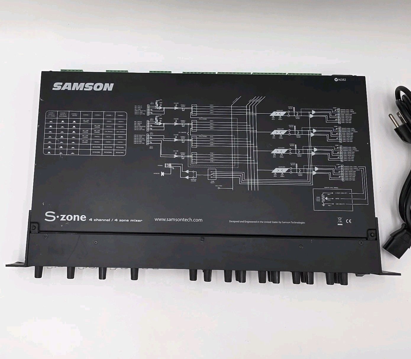 Samson Stereo Mixer 4 input/4 S Zone