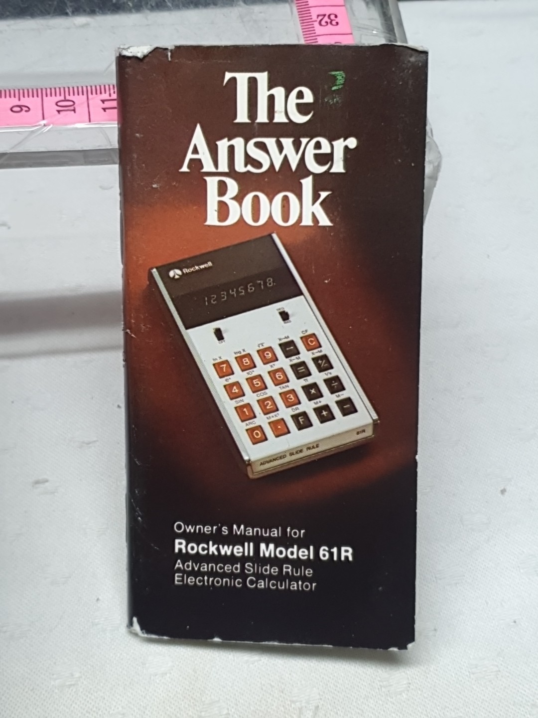 Rickwell Model 61R Advanced Slide Rule & Answer Book (SD4)