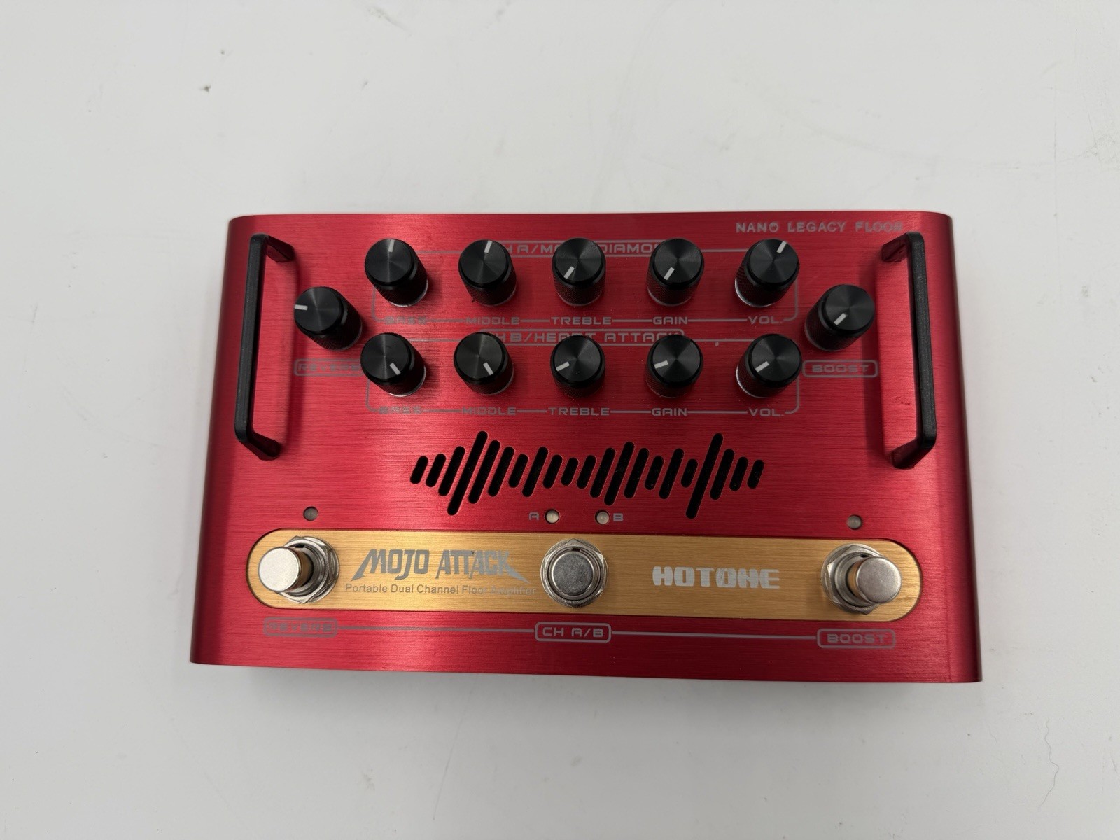 HOTONE MOJO ATTACK Portable Dual Channel Floor Amplifier Pedal