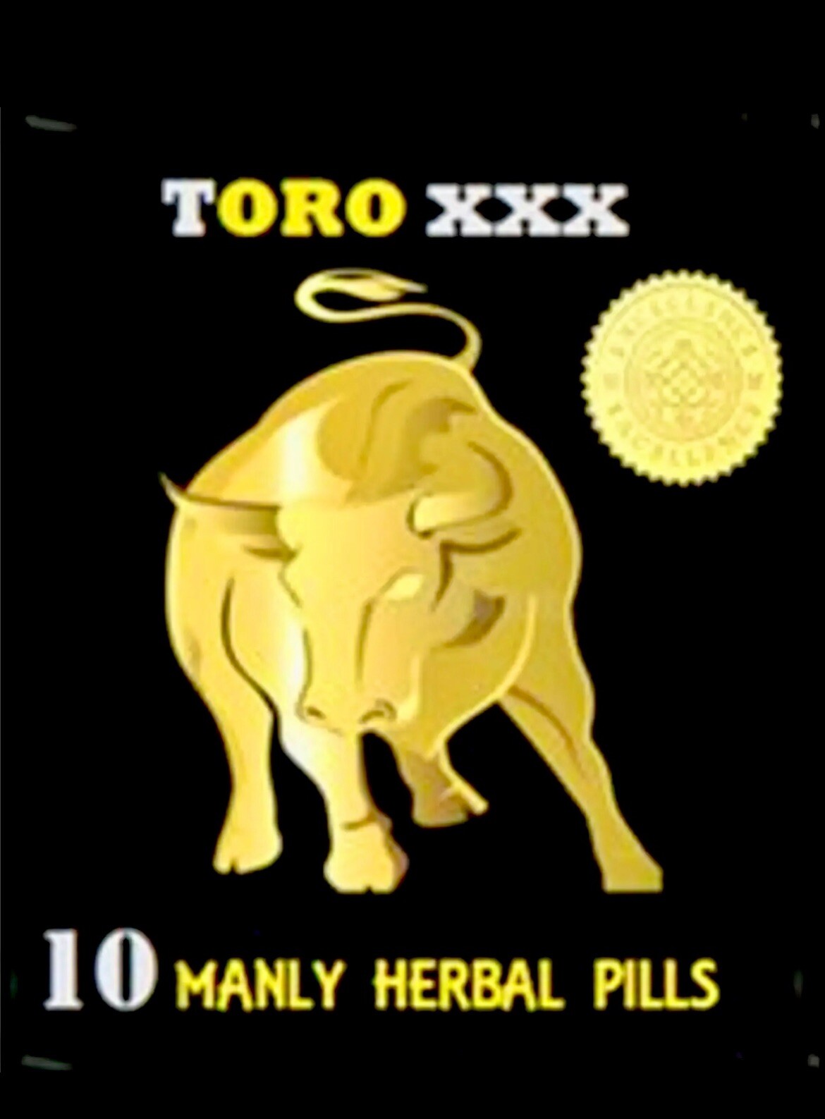 30 Male & Female  Support Supplement Real Toro GOLD  la pe