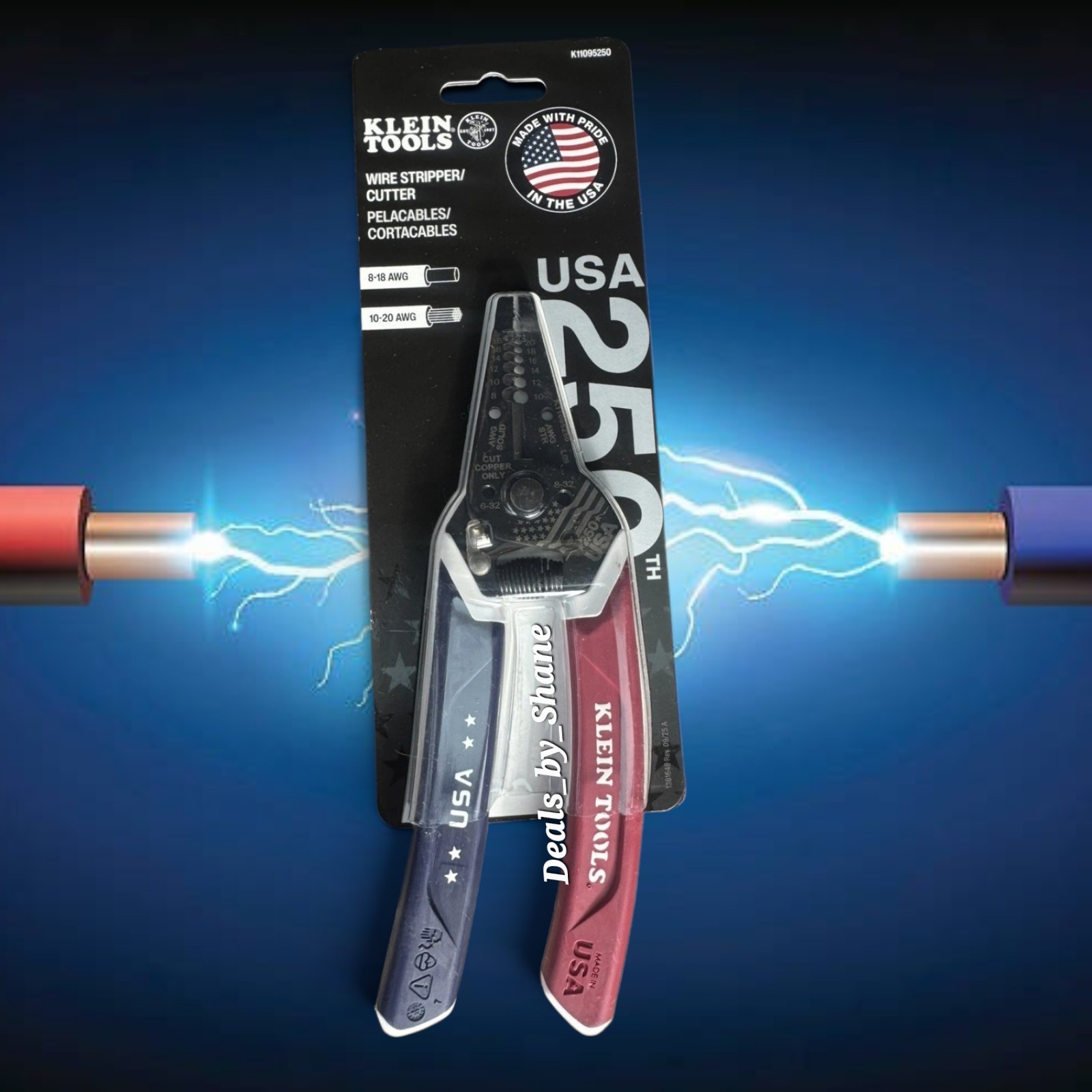 Klein Tools Limited 250 Edition Klein-Kurve Wire Stripper/Cutter 8-20 AWG