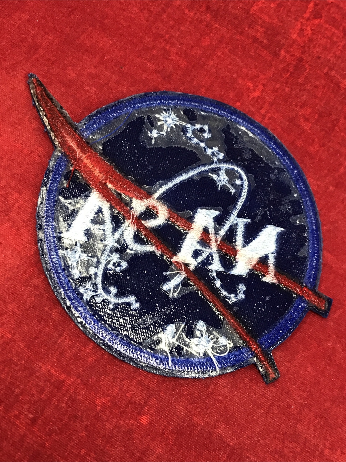Authentic NASA Space Program Embroidered Vector Emblem 3" Patch Collector item