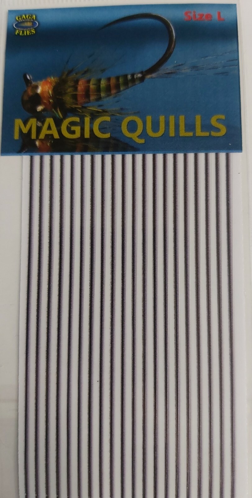 HARELIN " Magic Quills " Large " Sized Dark Edge  MQ3    Fly Tying Body