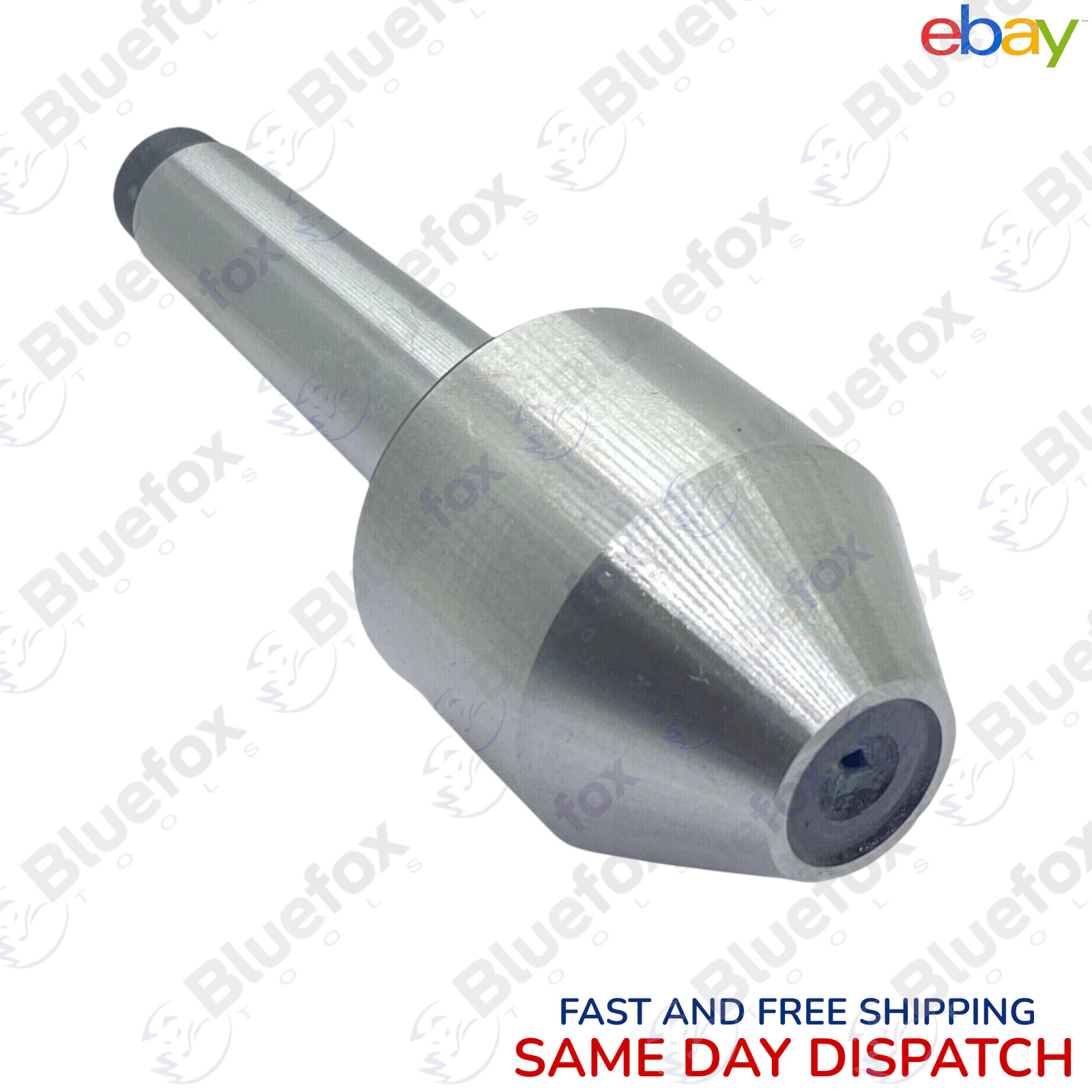 Revolving Live Center Bull Nose MT3 MORSE TAPER 3 Capacity 1" - 2" Pipe Tube