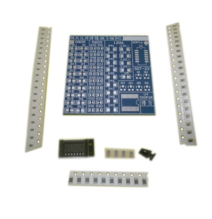 SMT SMD Component Welding Practice Board Soldering Practice DIY Kit Best