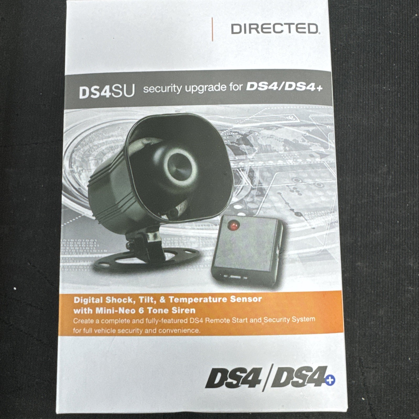 DEI DS4SU ADD-ON SECURITY W/ 6-TONE MINI SIREN & SENSOR TO REMOTE START SYSTEM