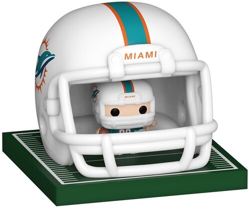 Funko Bitty POP! Helmets: NFL - Dolphins [Used Very Good Toy] Vinyl Figure, Co