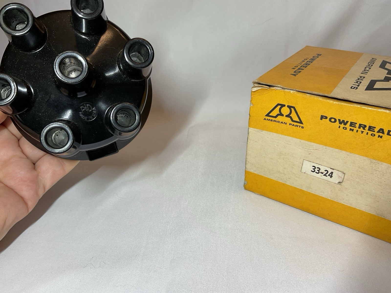 Big A 33-24 6 Cyl American Parts Poweready Ignition Distributor Cap New