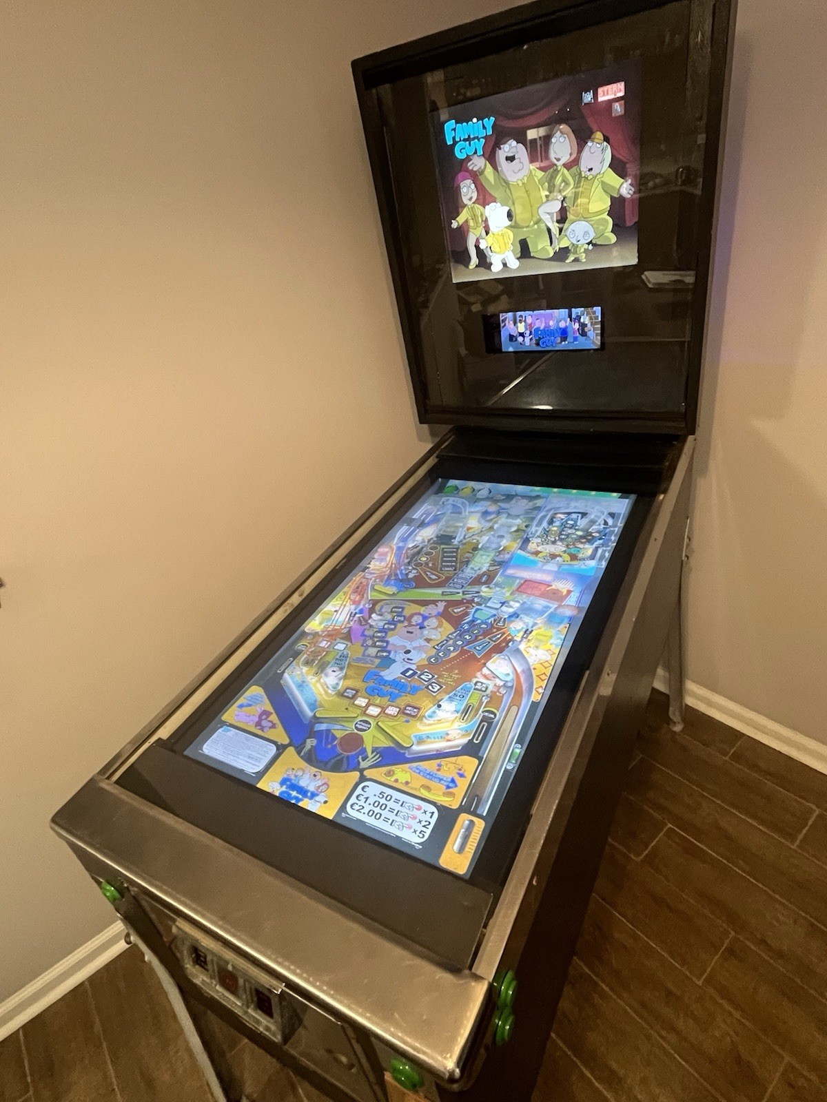 Custom Built Full Size Virtual Pinball Machine. 72 Tables Currently