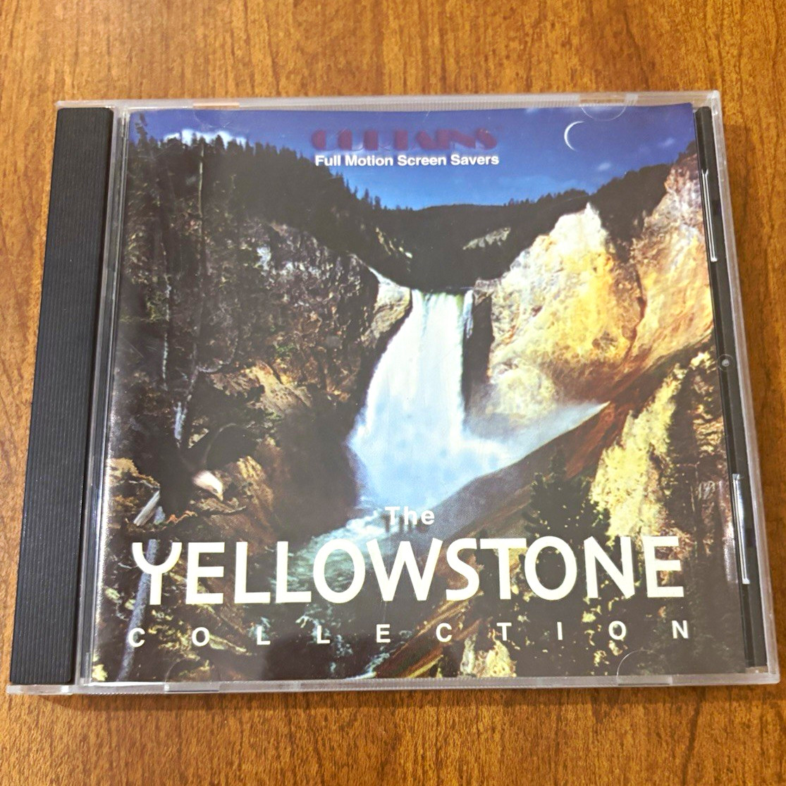 mamuruga Screen Savers The Yellowstone Collection Full Motion CD Windows/Mac