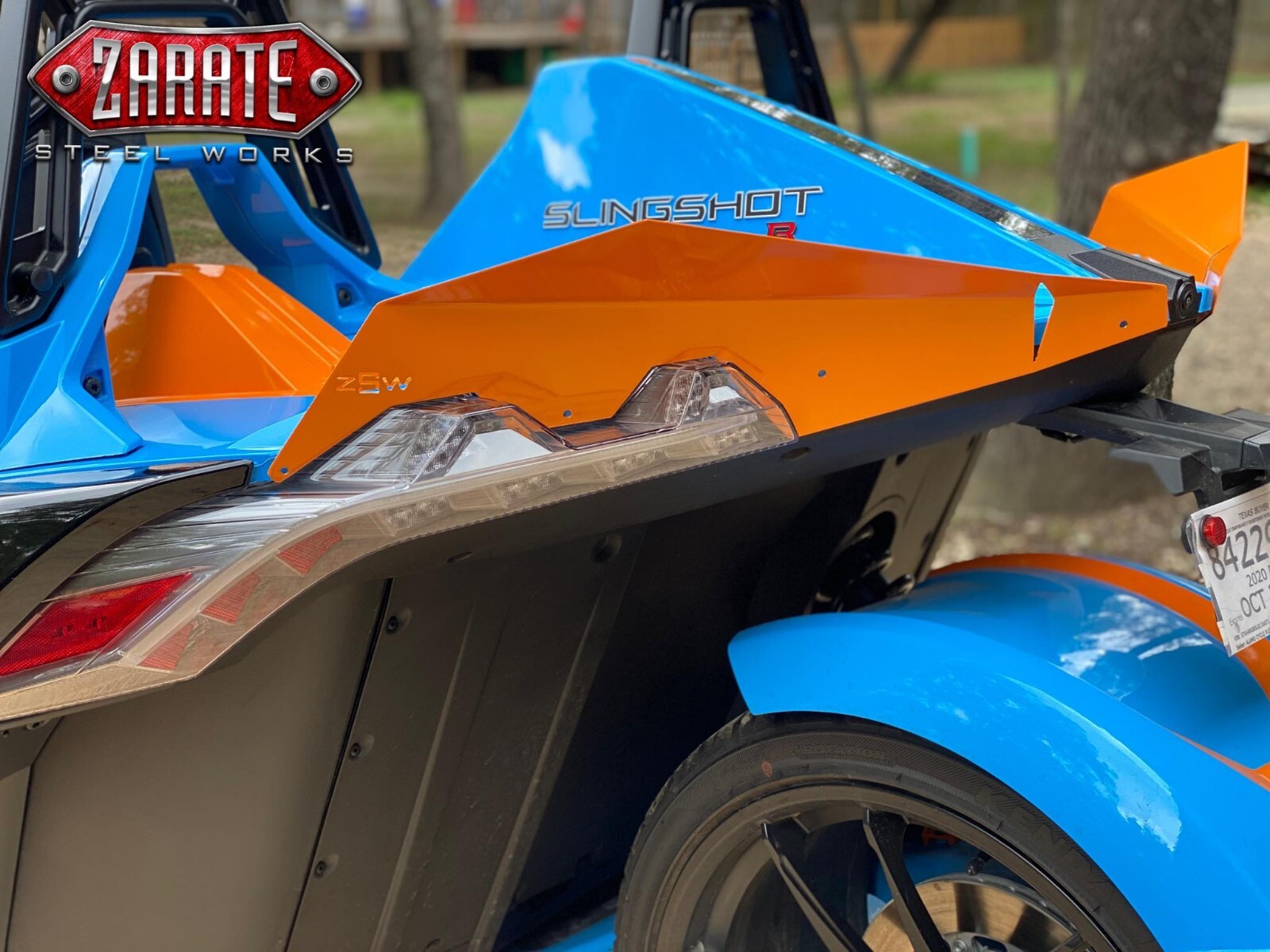 Polaris Slingshot Rear Dual Spoiler - Smooth (2015-2024+)