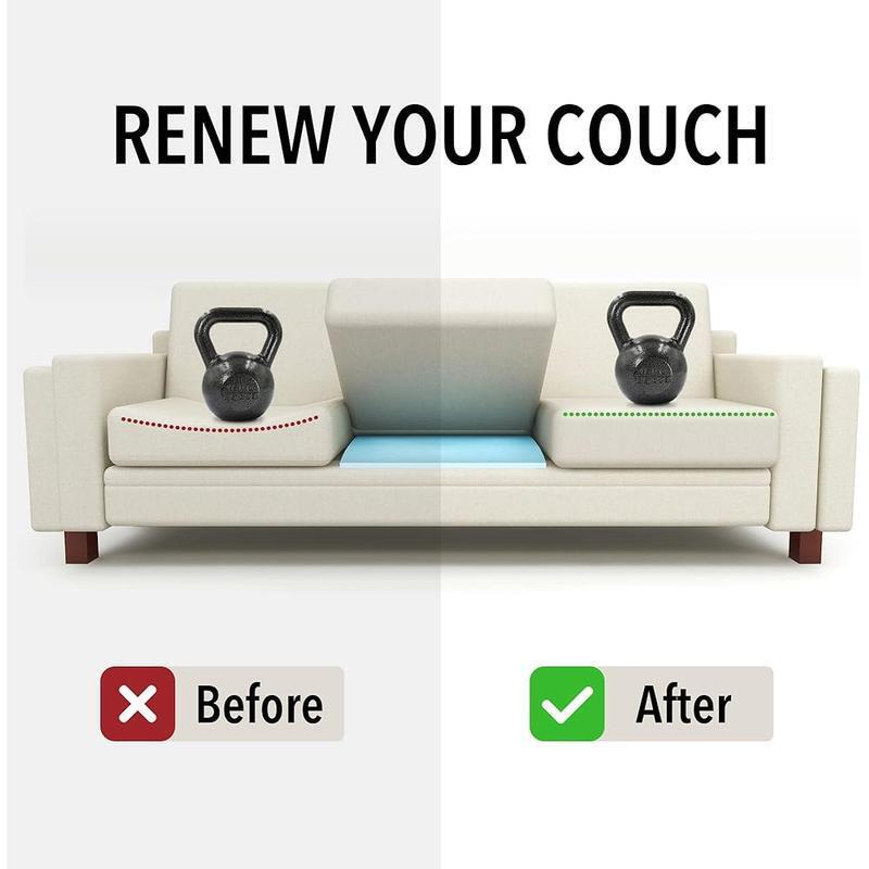 3 Pack New Couch Cushion Foam Support Set Arched Design Sagging Sofa Repair