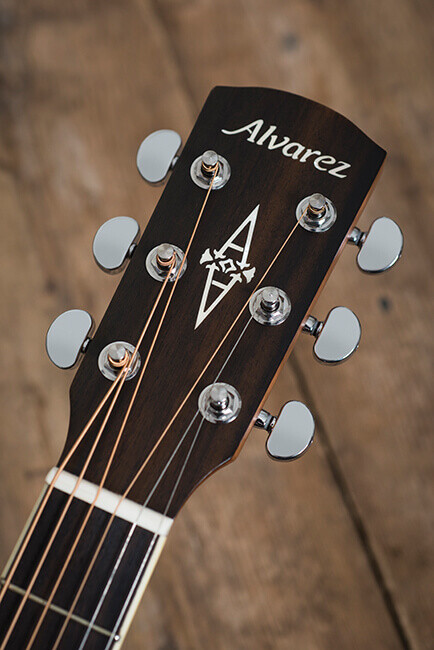 MusicianAtHeart SLOTTED BONE NUT made for ALVAREZ Acoustic Guitar Real Bone
