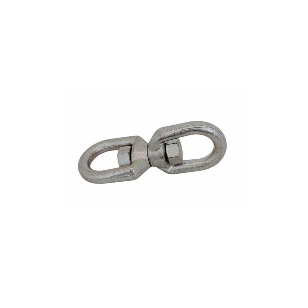 4 Pcs 316 Stainless Steel Drop Forged Mil-Spec 1/4" Eye Eye Swivel 900 Lb WLL