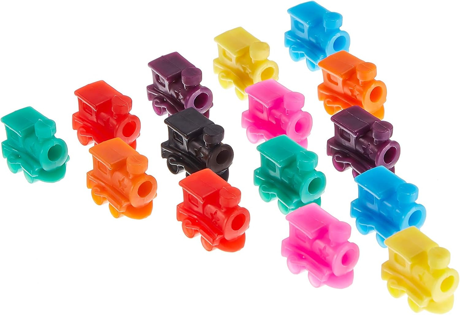 18 Pieces Train Markers Mexican Dominoes Train Markers Accessories for Domino Ga