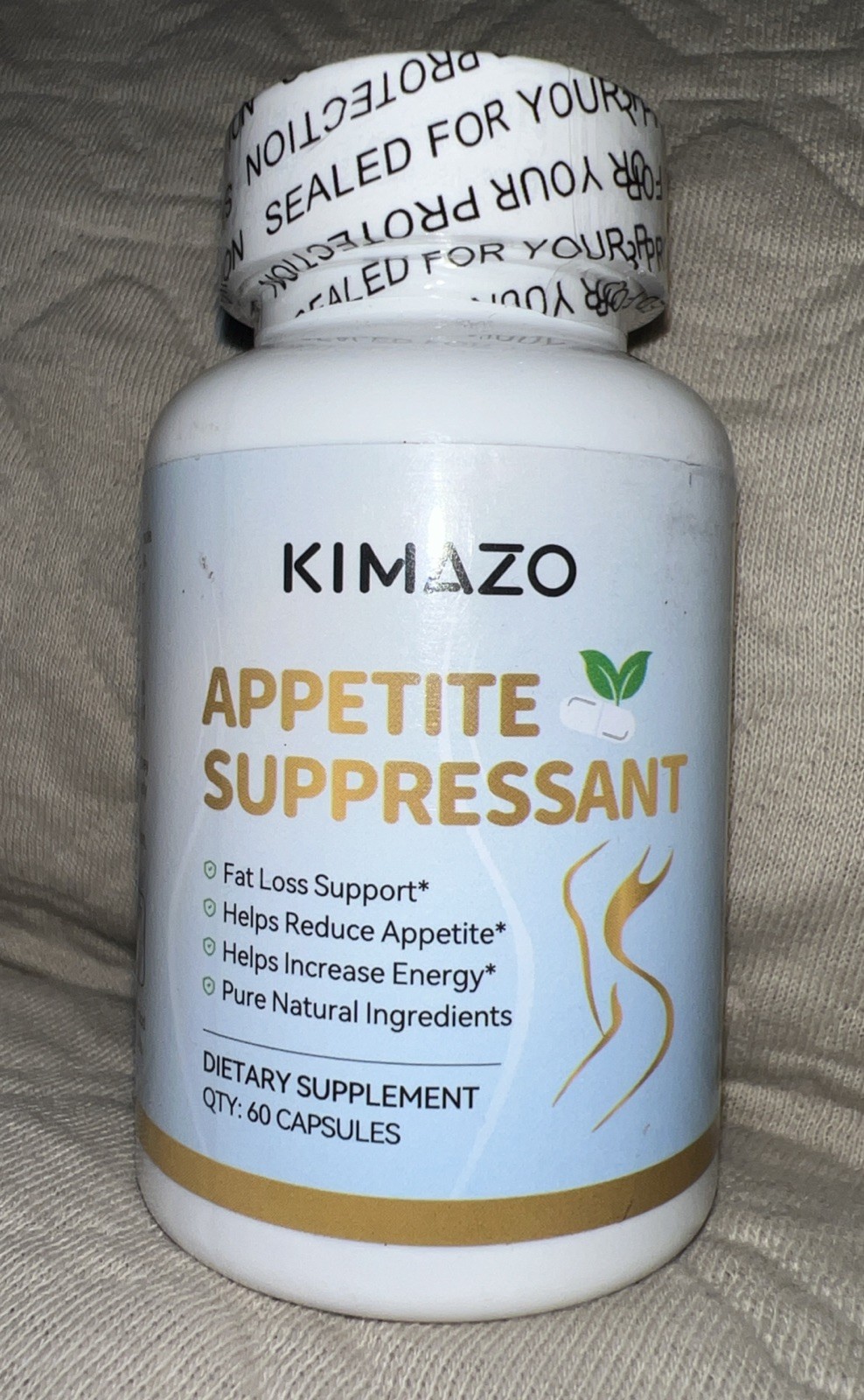 Kimazo Appetite Suppressant Weight Loss Pills for Women - 60 Capsules Exp 04/27
