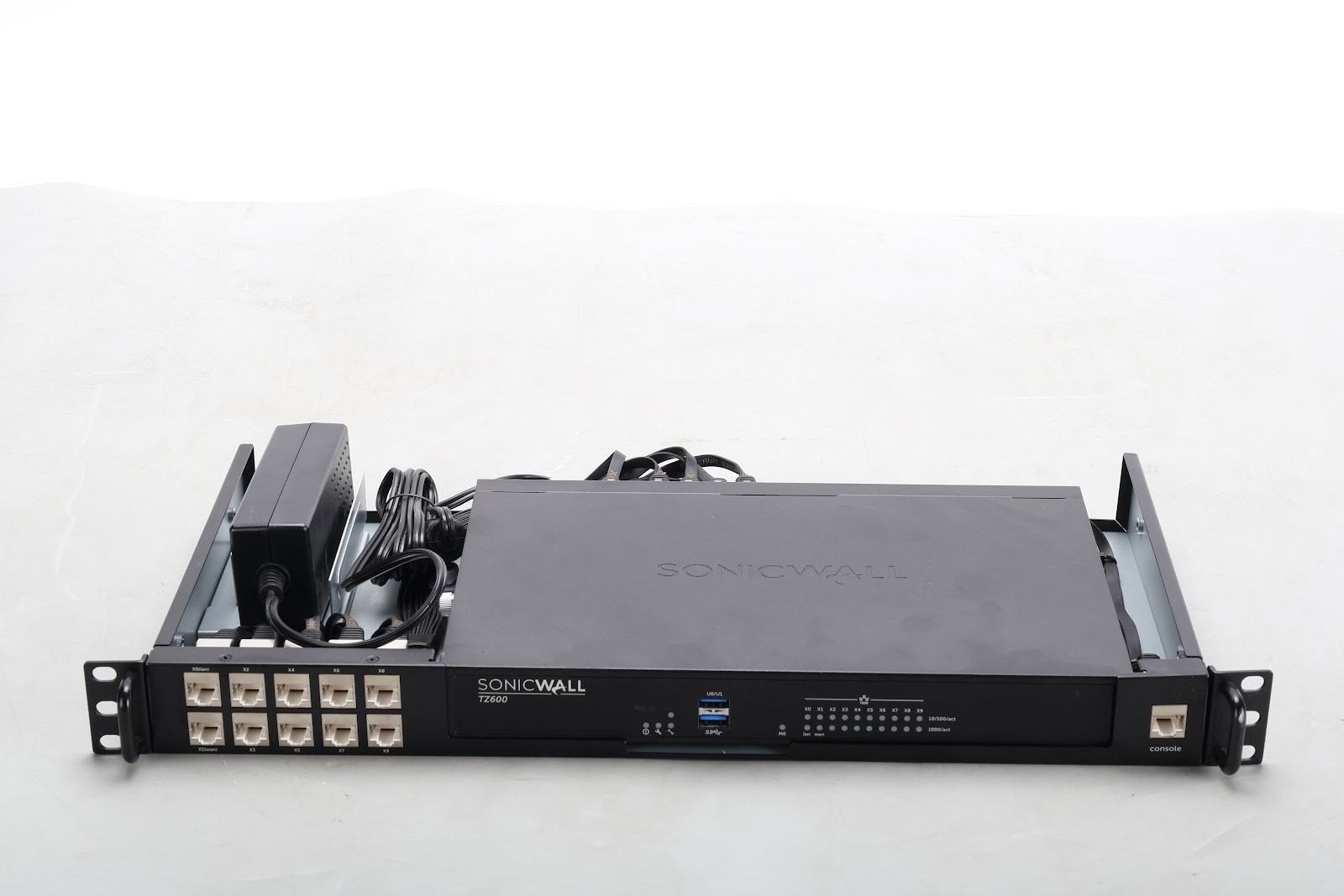 Dell TZ600 SonicWALL 10-Port Firewall Security Appliance W/ Power Supply - Fair