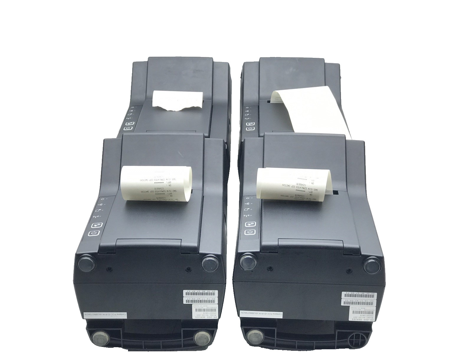 LOT OF 4 Posiflex DS-200 Series Docking Station POS Point Of Sale