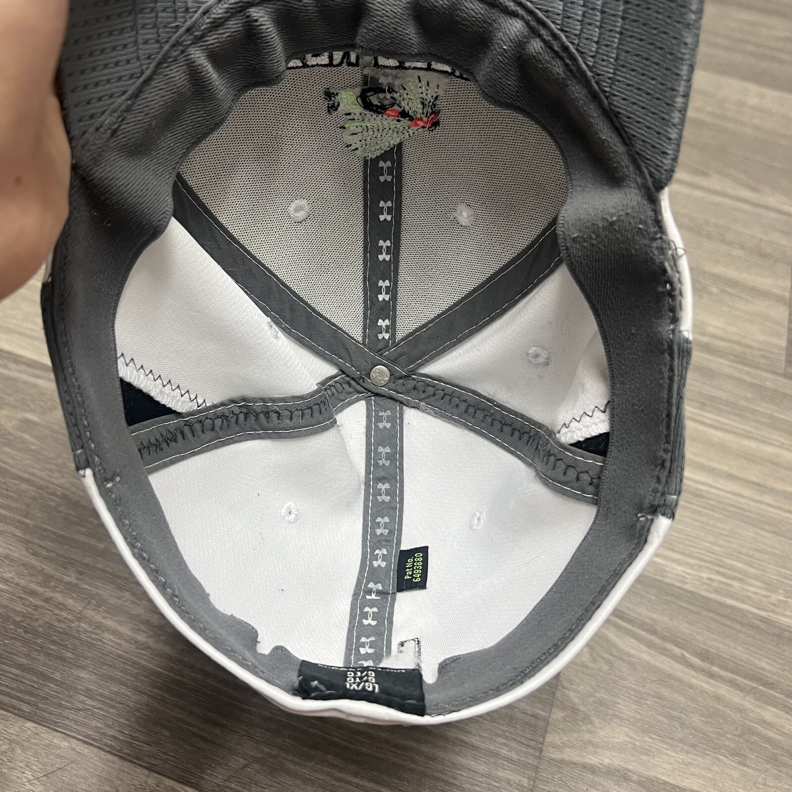 Under Armour Teton Springs Golf Hat ColdBlack Adjustable Performance Athletic