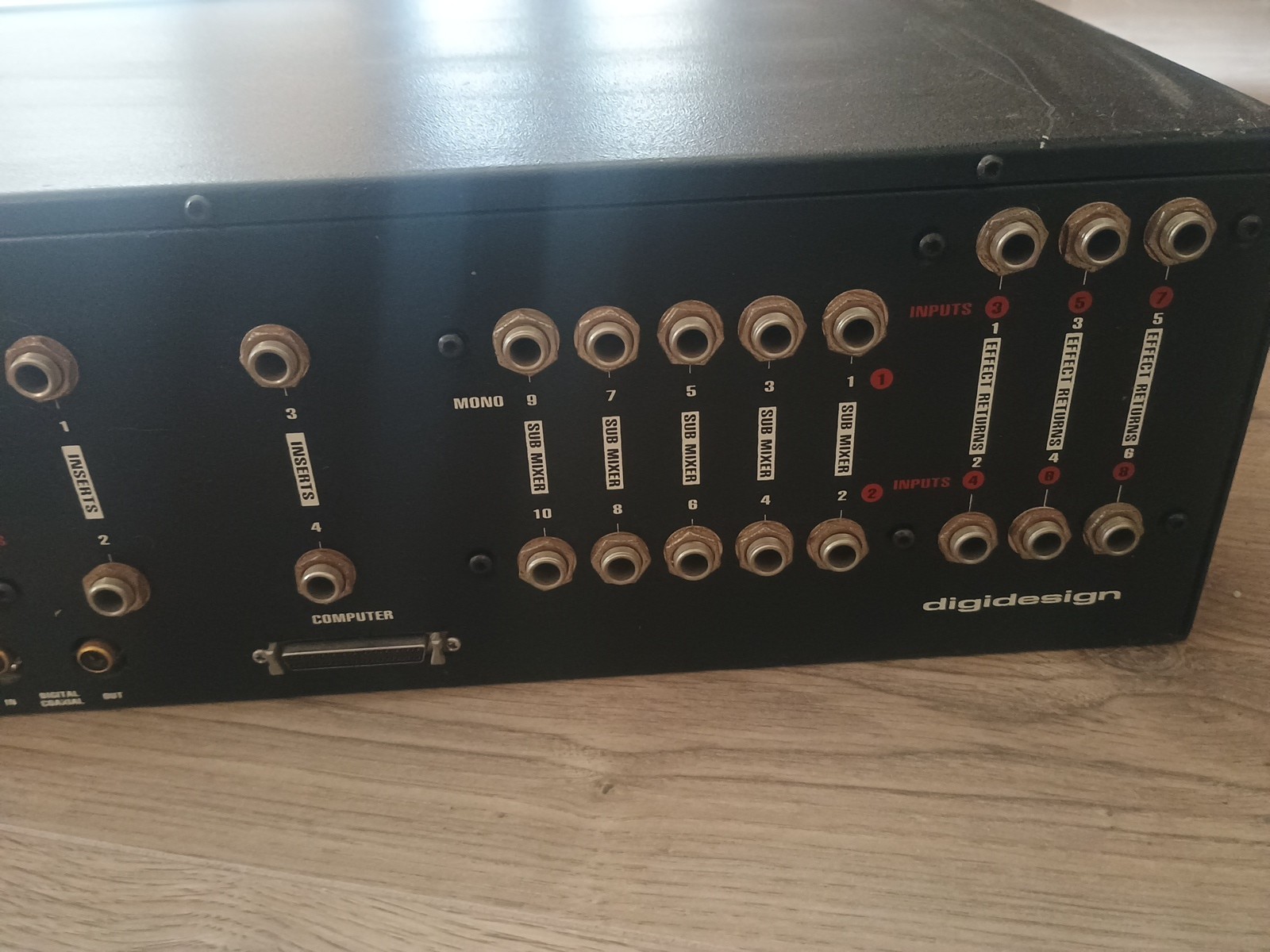 Digidesign 8 Audio interface PZ001 Made In USA , On