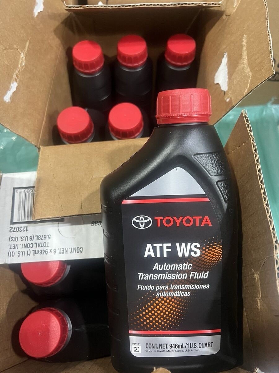 Toyota Lexus Automatic Transmission Fluid WS ATF 1 Pack, 1 Quart