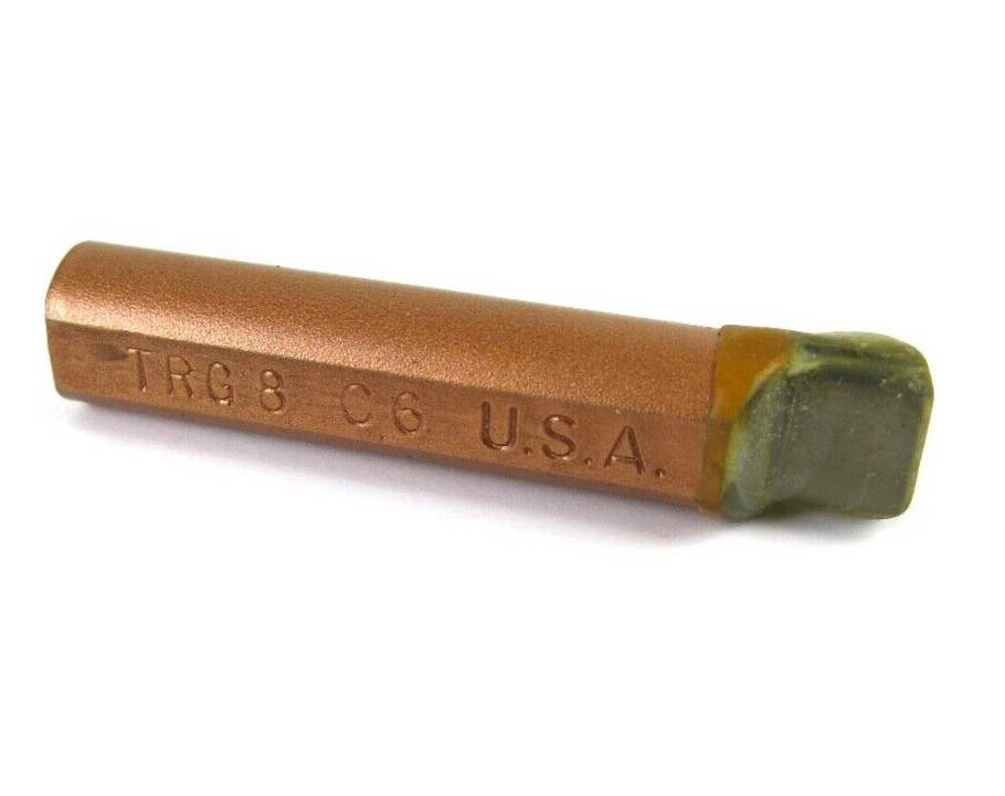 1pc ACT TRG-8 C6 Grade Brazed Carbide 1/2" Round Shank Lathe Boring Tool Bit