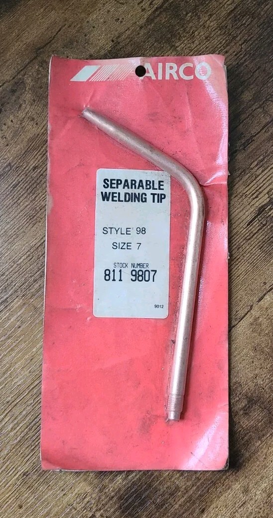 Airco Separable Welding Tip Style 98 size 7 811 9807