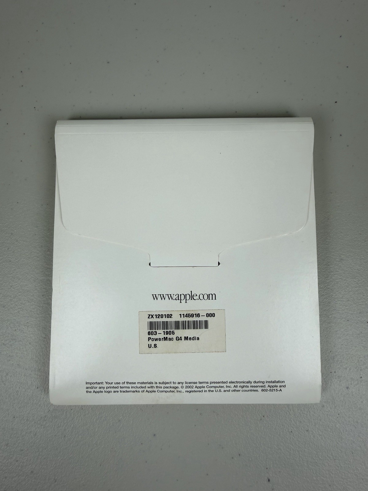 Apple Mac OS X PowerMac G4 Media 7 Disk Install Software Restore Hardware Test
