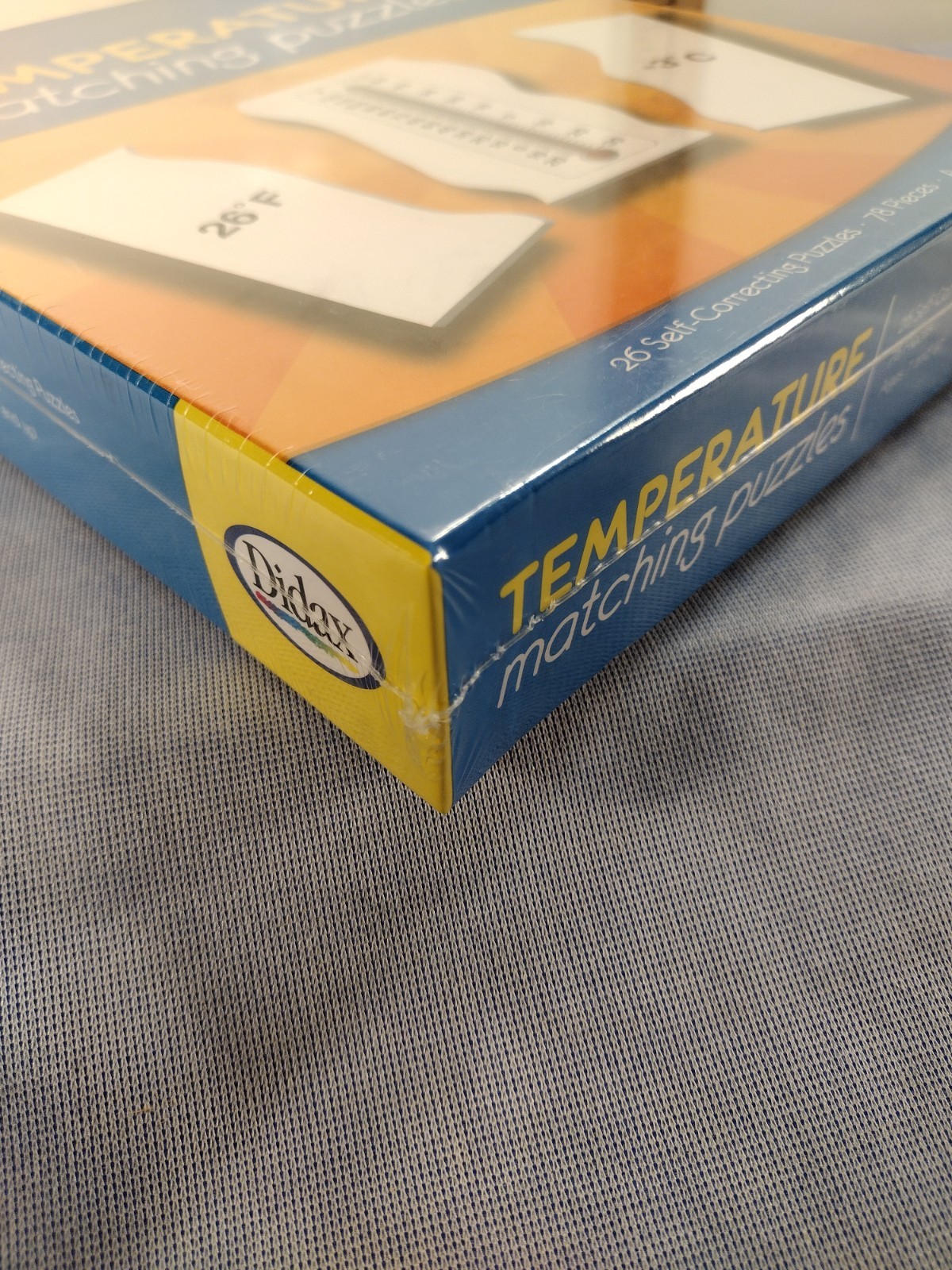 Temperature Matching Puzzles age 7+ science education thermometer degrees school