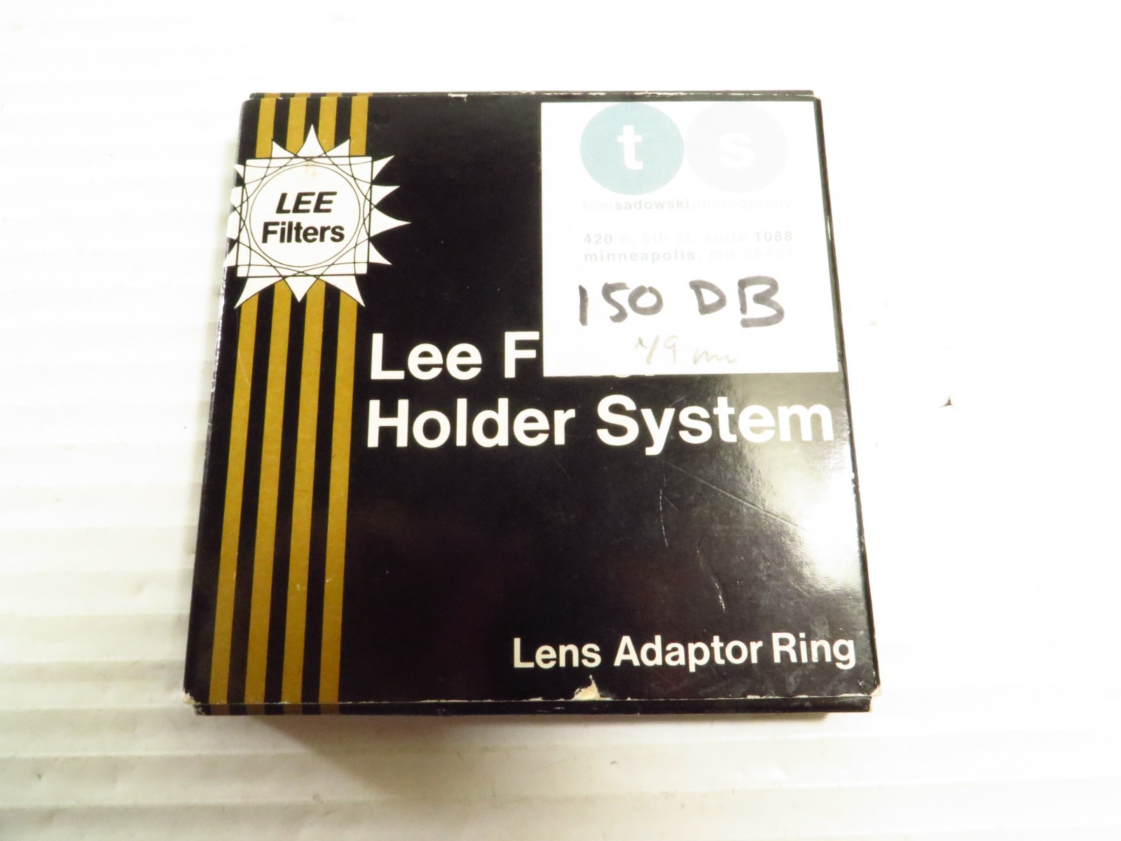 LEE Filters Adapter/Connecting Ring 49mm Thread for Hood & Filters Holder w/ Box