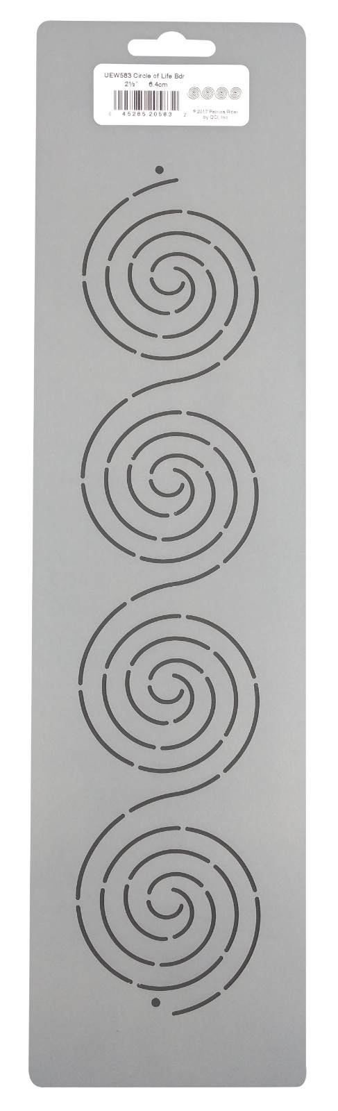 Quilting Stencil Geometric Swirl Border Simple Quilt Patterns Quilters Stencil