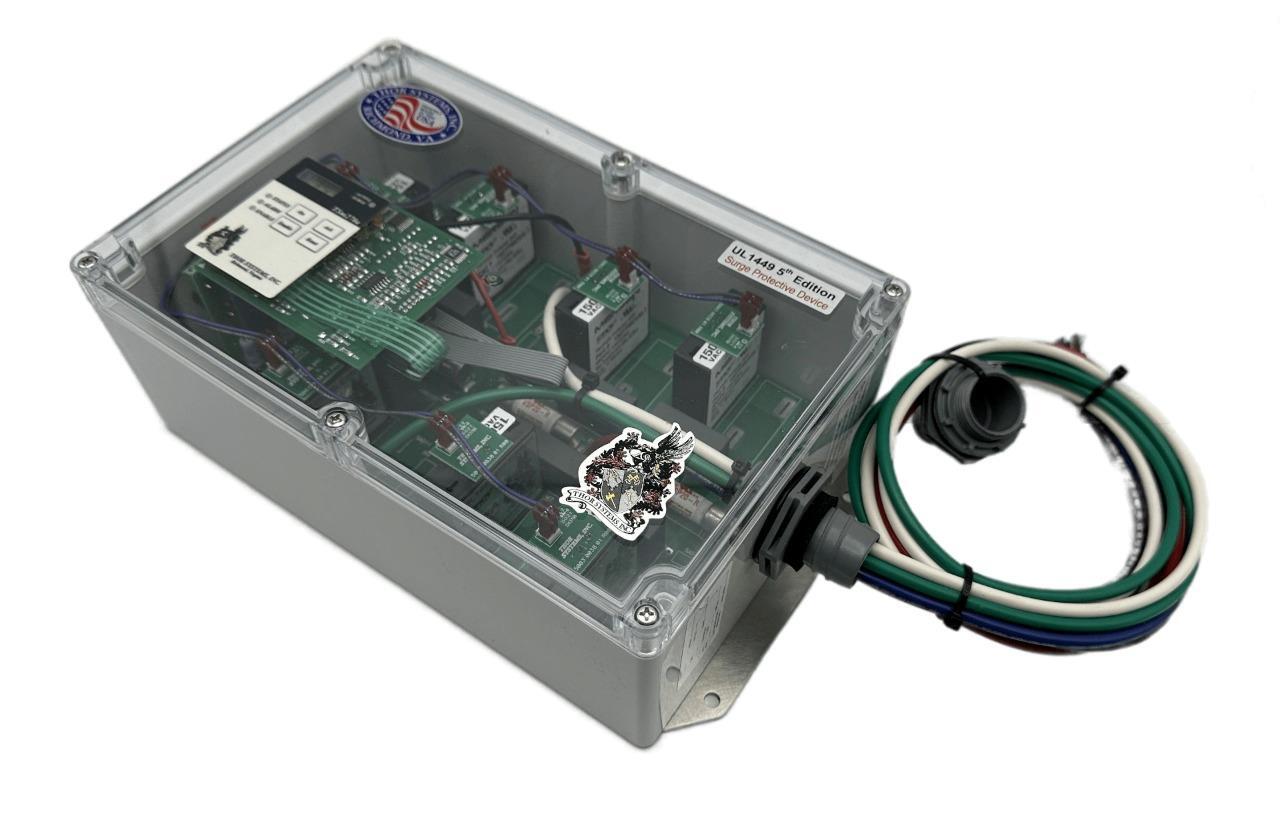 Thor TSnc050Wz 50 kA Surge Protection Device 3 Ph UL1449 5th Edition 208/120V