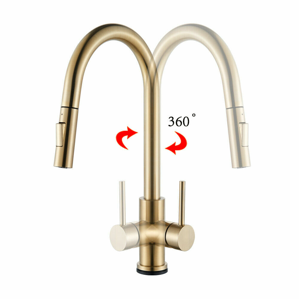 Touch on kitchen faucet with Pull Down sprayer Automatic Sensor Sink Mixer Taps