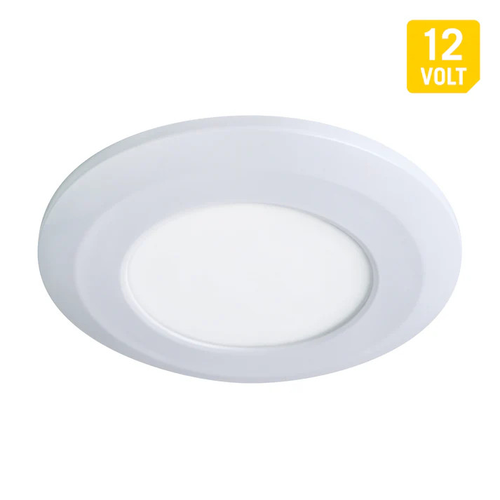 Armacost Wafer Thin LED Puck Light Soft White Gloss White Finish 214411