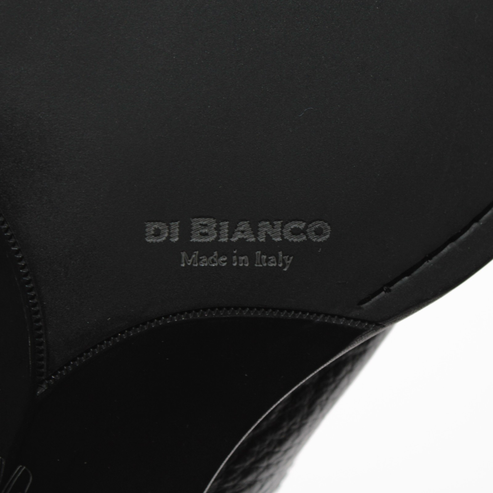 Di Bianco NWB Firenze Leather Loafers Size 43 (US 10) in Solid Black