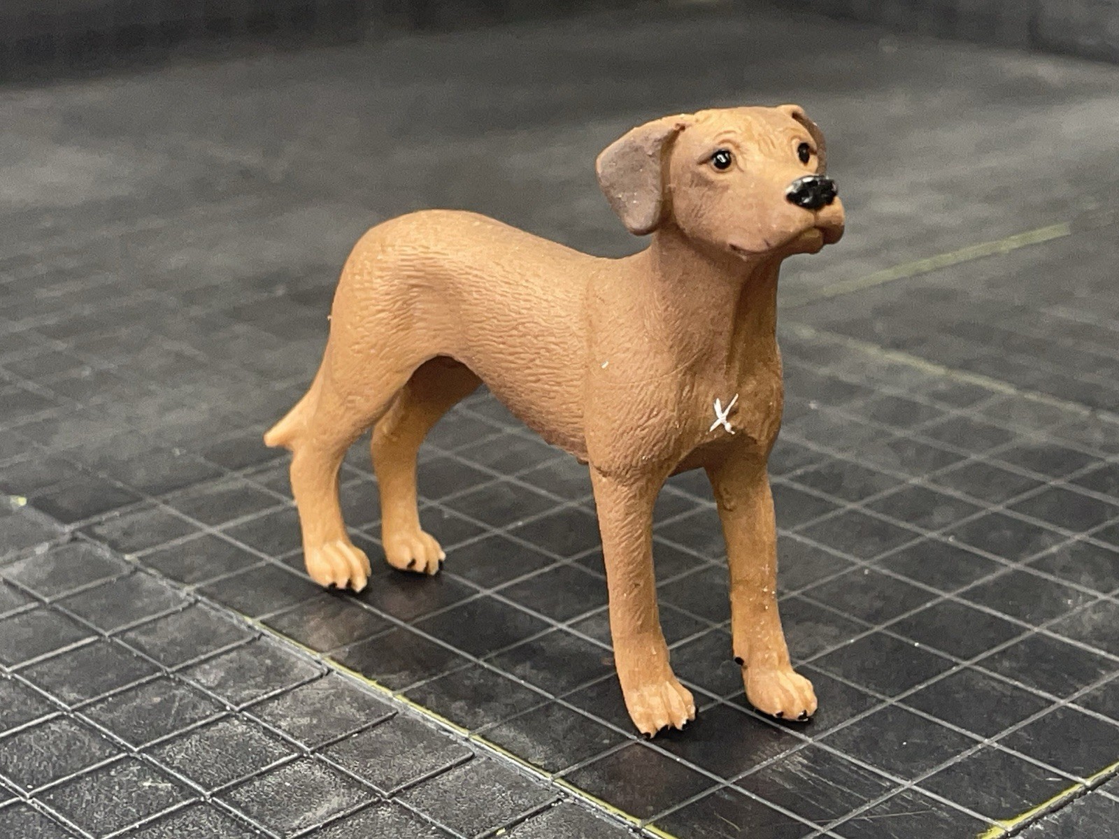 Schleich World Animal Toys for Kids, Rhodesian Ridgeback Dog Figurine