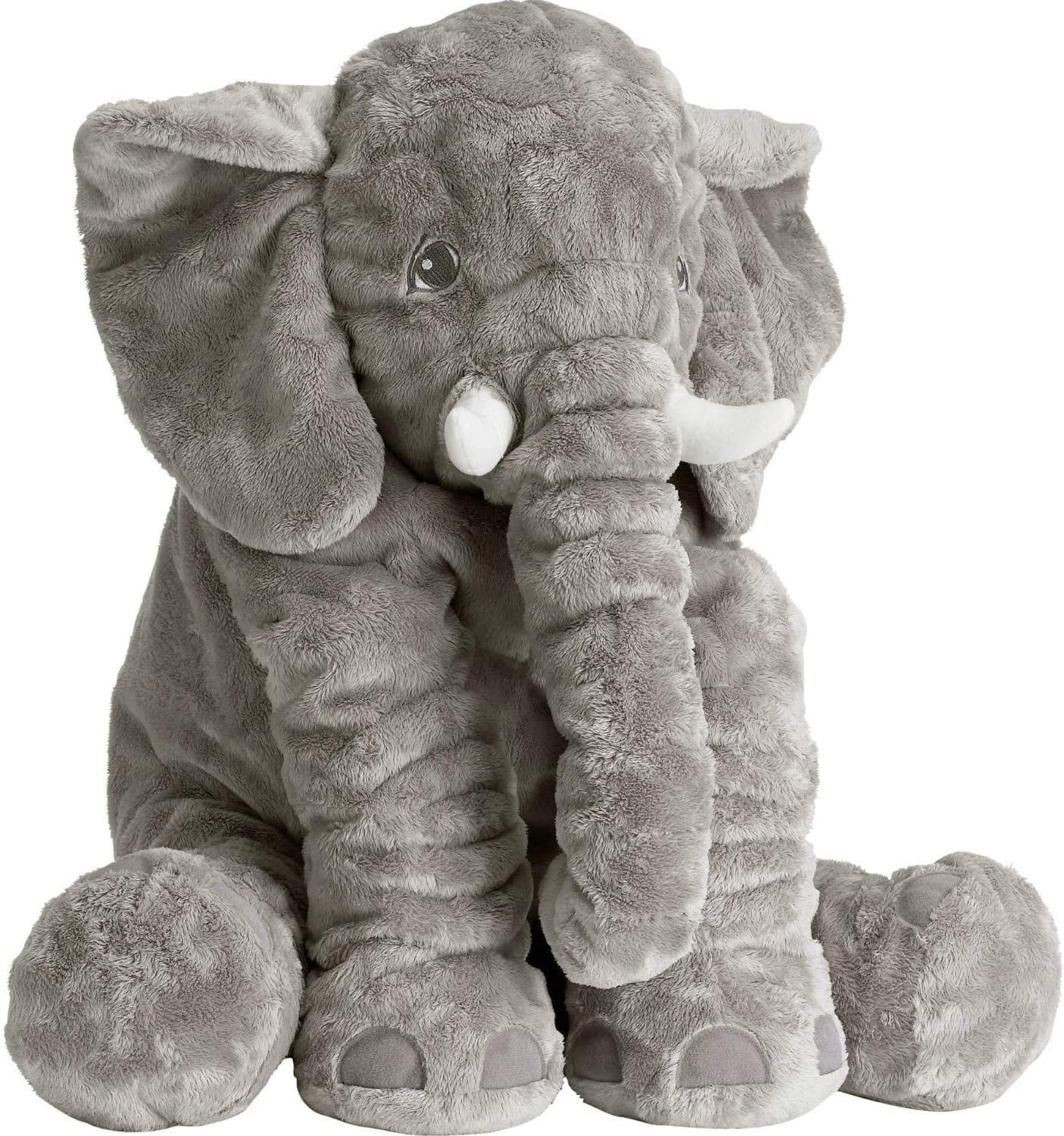 Giant Elephant Stuffed Animals Oversized 24 Inch Large Stuffed Elephant Pillo...