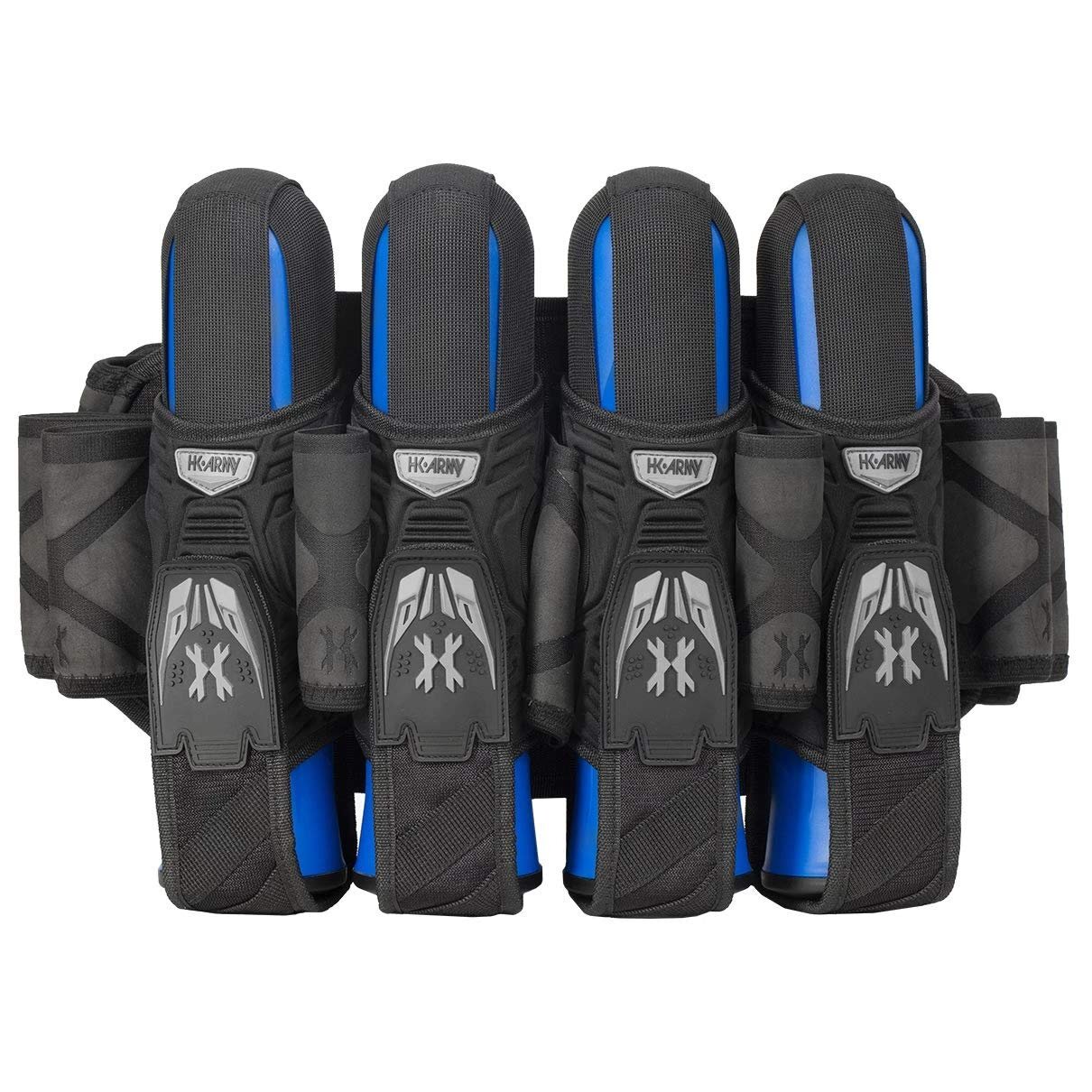 HK Army Magtek Paintball Harness Pod Pack - 3 + 2 + 4 - Black / Grey