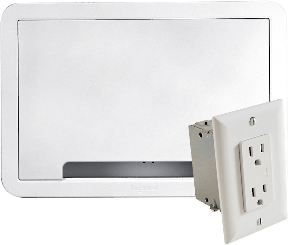 Sanus SA-IWB9KIT-W1 TV Media In-Wall Box, 9" Kit