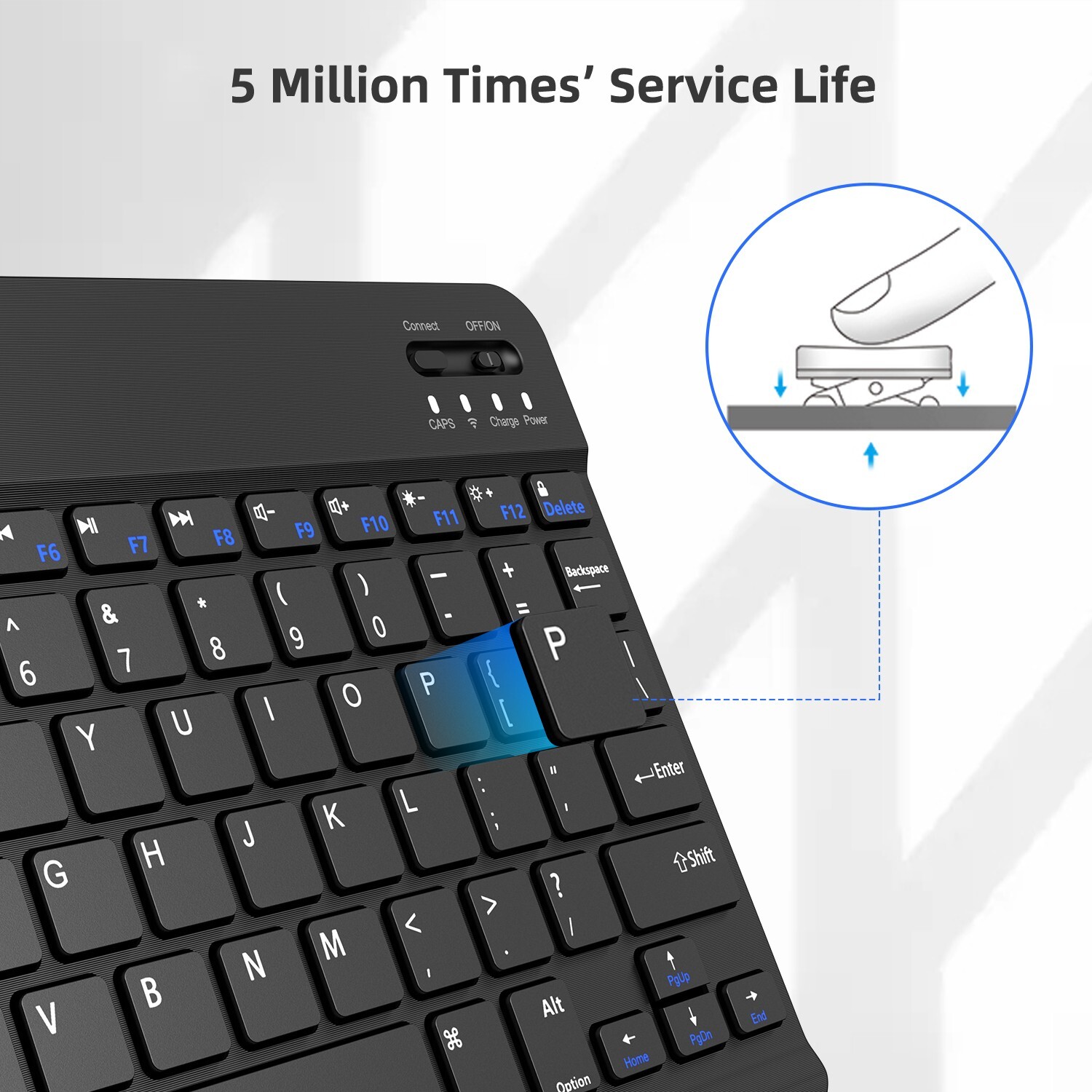 Bluetooth Wireless Keyboard and Mouse For Android IOS PC Phone Tablet Samsung