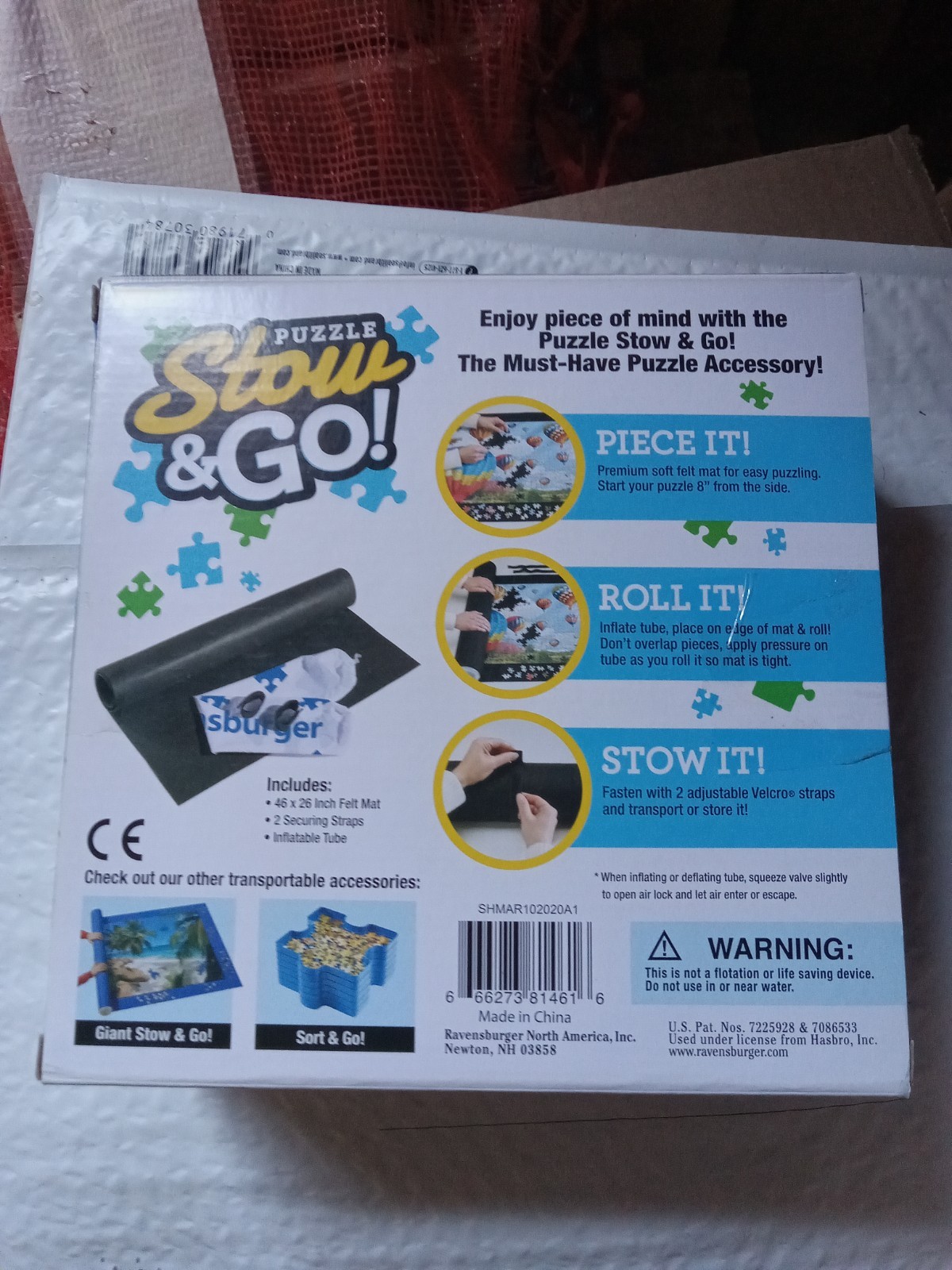 Ravensburger Puzzle Stow and Go Storage System Roll Up Mat