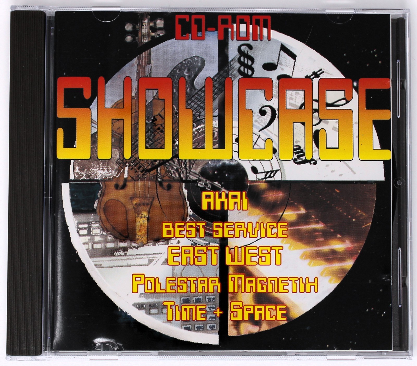 Best Service Showcase Akai Format East West Polestar Magnetics Sampling CD